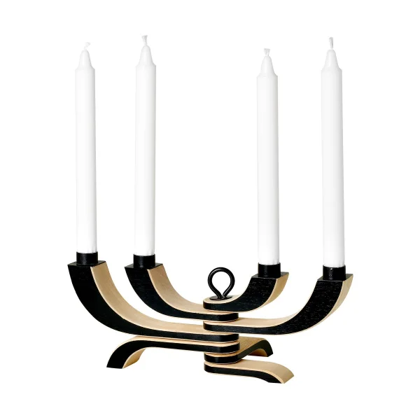 Design House Stockholm Bougeoir à 4 branches Nordic Light noir