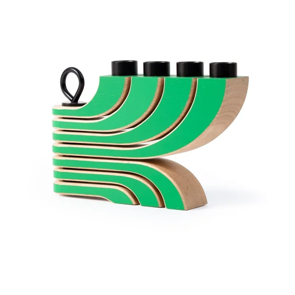Design House Stockholm Bougeoir à 4 branches Nordic Light Vert