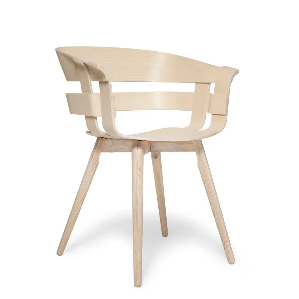 Design House Stockholm Chaise Wick Chair frêne-pieds en frêne