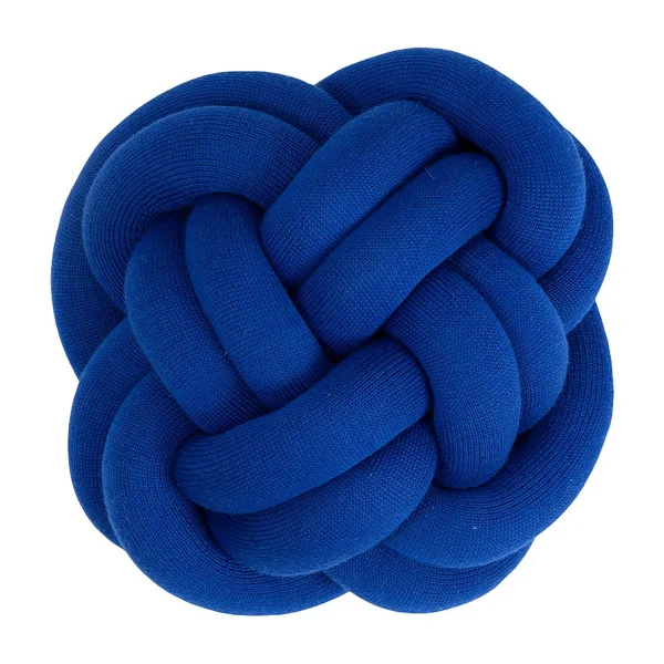 Design House Stockholm Coussin Knot Klein Blue