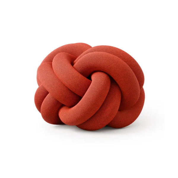 Design House Stockholm Coussin Knot Orange red