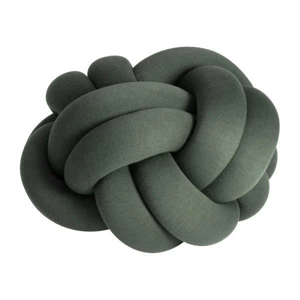 Design House Stockholm Coussin Knot XL Forest Green