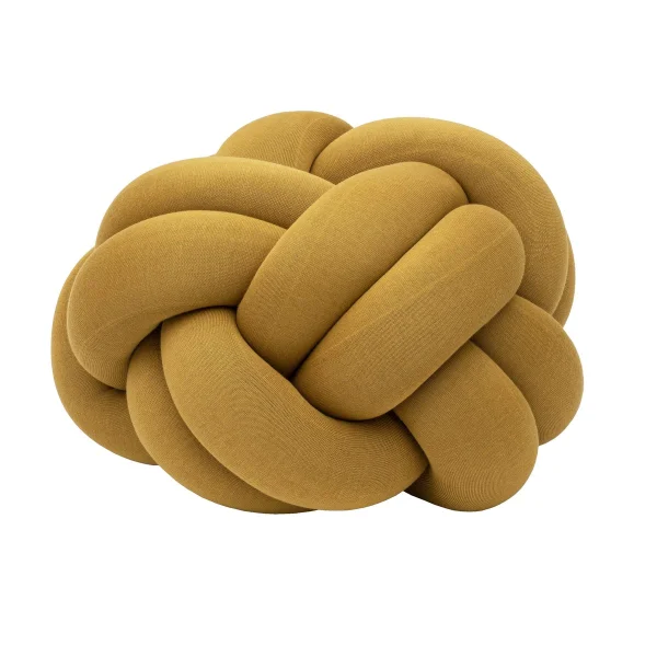 Design House Stockholm Coussin Knot XL Yellow