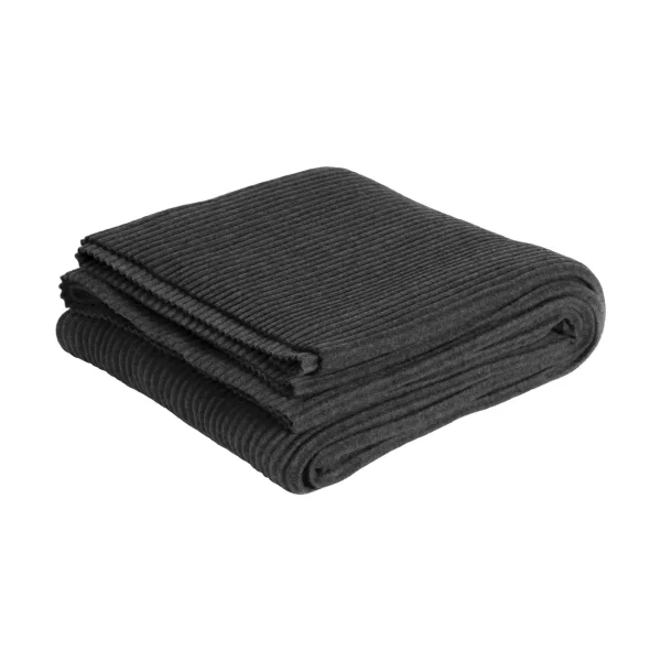 Design House Stockholm Couverture Pleece 140x160 cm Gris foncé