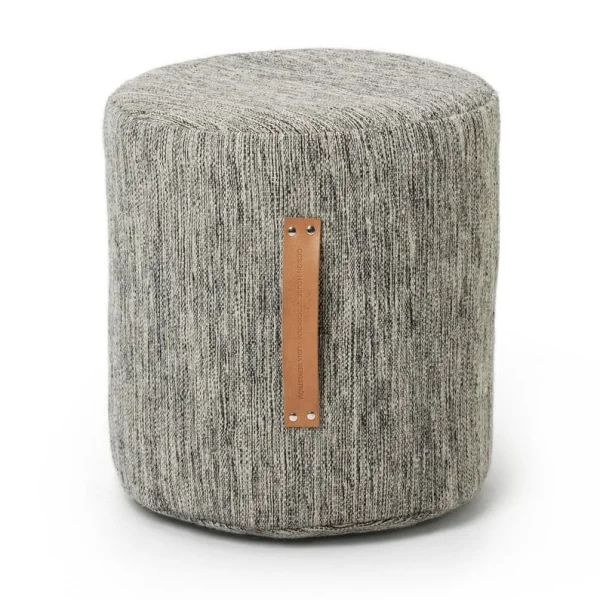 Design House Stockholm Pouf Björk haut gris clair