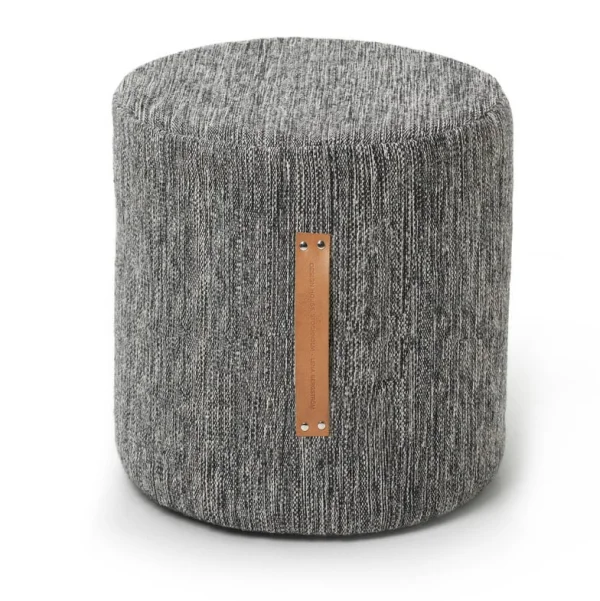 Design House Stockholm Pouf Björk haut gris foncé