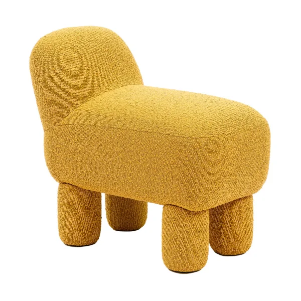 Design House Stockholm Pouf Lulu 36x65 cm Yellow