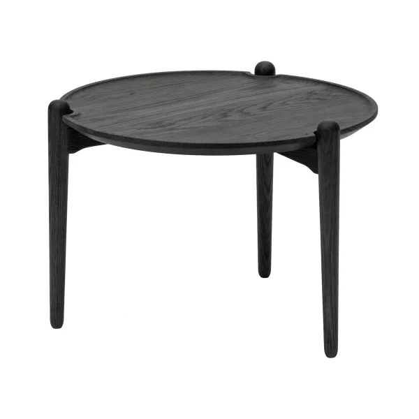 Design House Stockholm Table basse Aria basse 37 cm Chêne noir