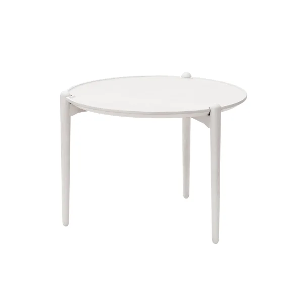 Design House Stockholm Table basse Aria haute 46 cm Blanc