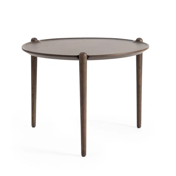Design House Stockholm Table basse Aria haute 46 cm Dark oak