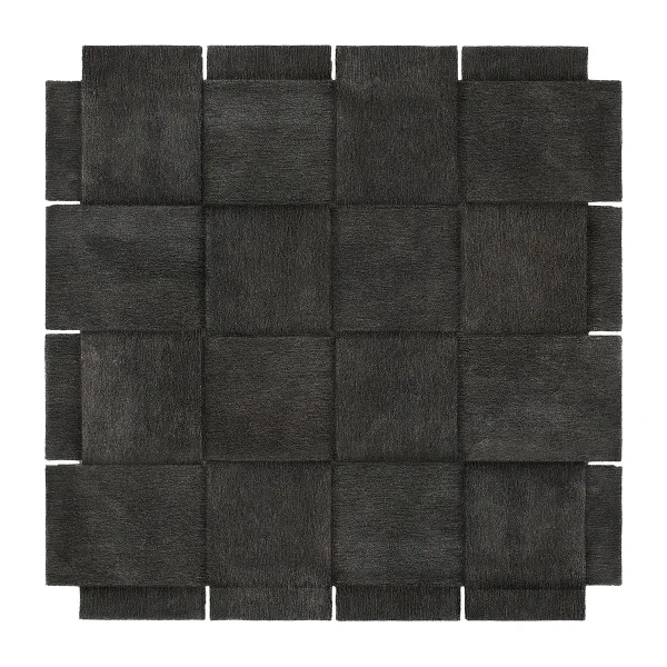 Design House Stockholm Tapis gris foncé Basket 245x245 cm