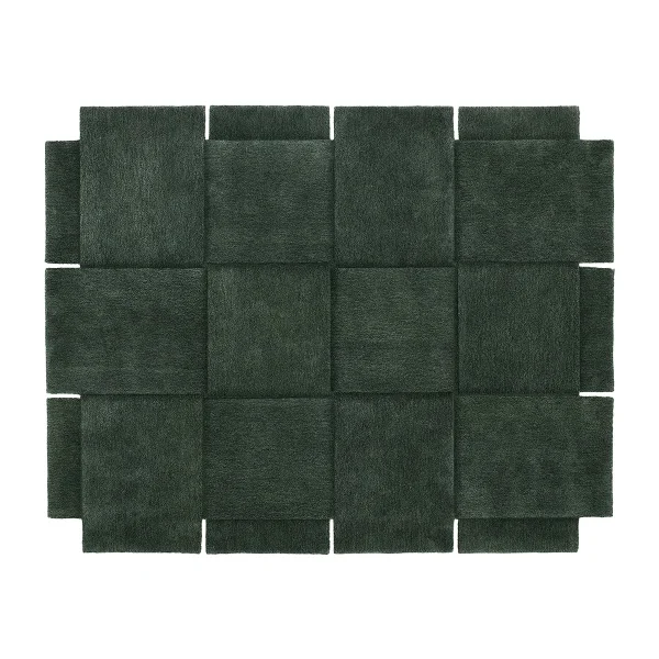 Design House Stockholm Tapis vert Basket 185x240 cm