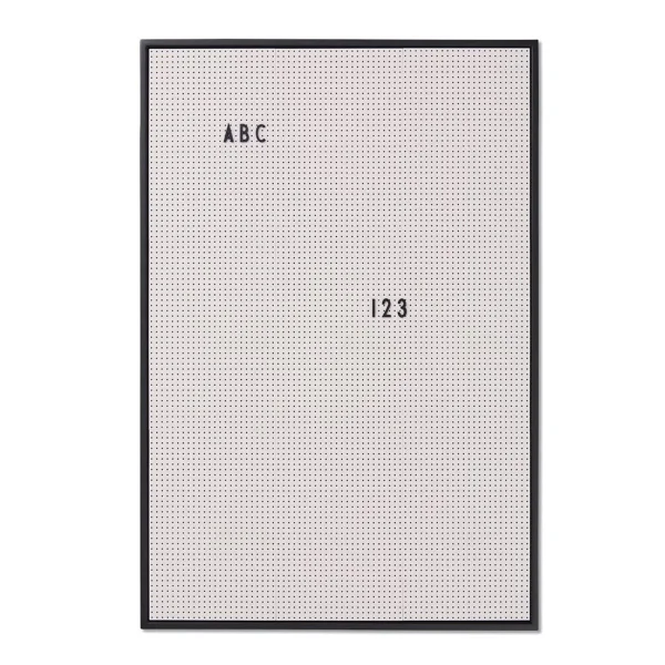 Design Letters Tableau Design Letters A2 gris