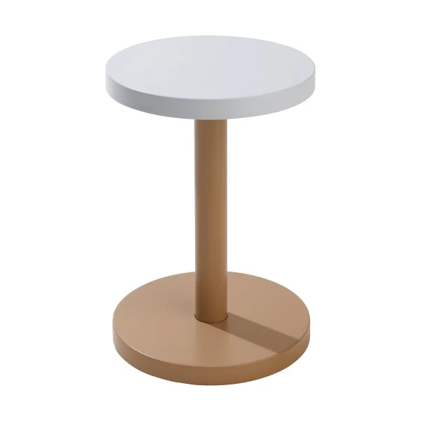 Design Letters Tabouret Trisse Ø31x45 cm Beige