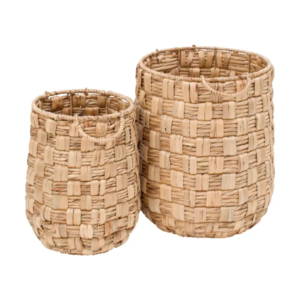 Dixie Set de paniers de rangement Lily high, 2 pièces Natural