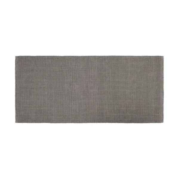 Dixie Tapis de jute Fiona 80x180 cm Gris ciment