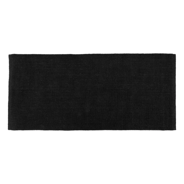 Dixie Tapis de jute Fiona 80x180 cm noir