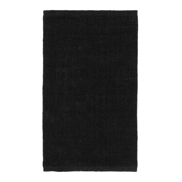 Dixie Tapis de porte Fiona noir 70x120 cm