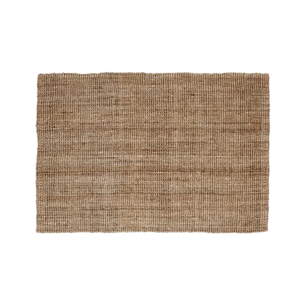 Dixie Tapis en jute gris naturel grand 160x230 cm