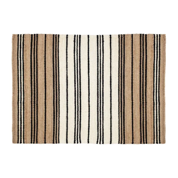 Dixie Tapis en jute rayé Elin 160x230 cm