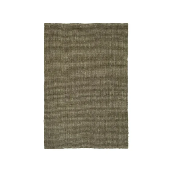 Dixie Tapis Julia vert, jute, 160x230 cm