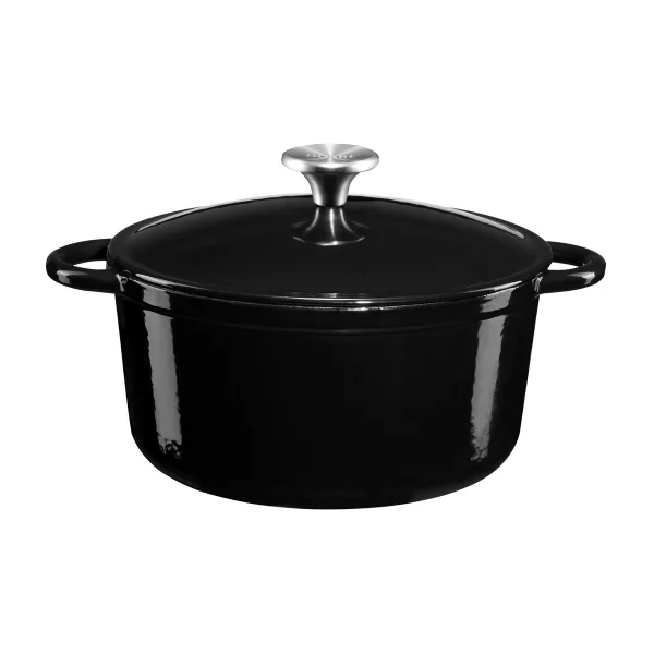 Dorre Cocotte en fonte émail Gretl 4 L Noir