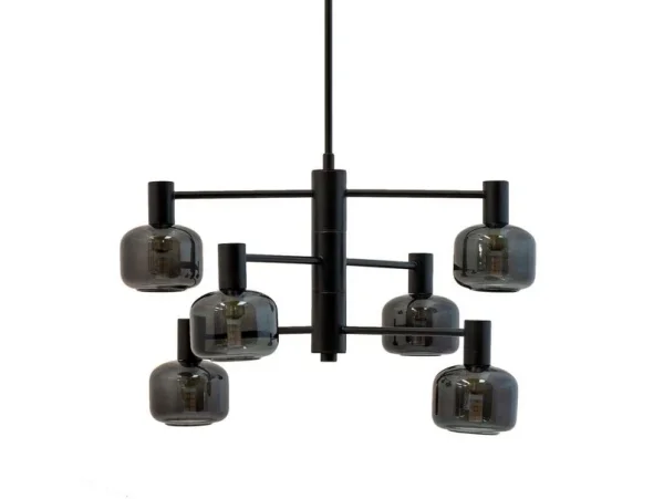 Dyberg Larsen - Arp 6 Lustre Black/Smoke DybergLarsen