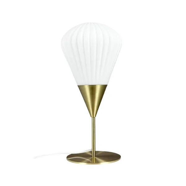 Dyberg Larsen - Ballon Lampe de Table Opale/Laiton DybergLarsen