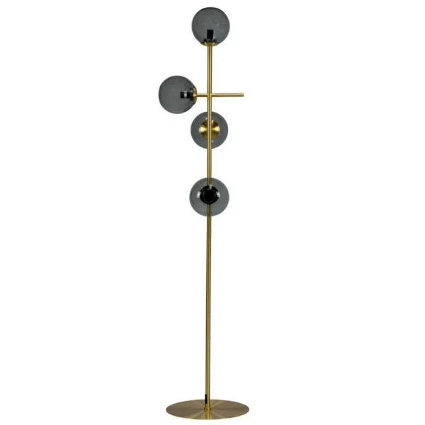 Dyberg Larsen - Como Lampadaire smoke/brass DybergLarsen