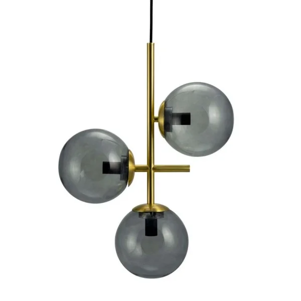 Dyberg Larsen - Como Suspension Smoke/Brass DybergLarsen