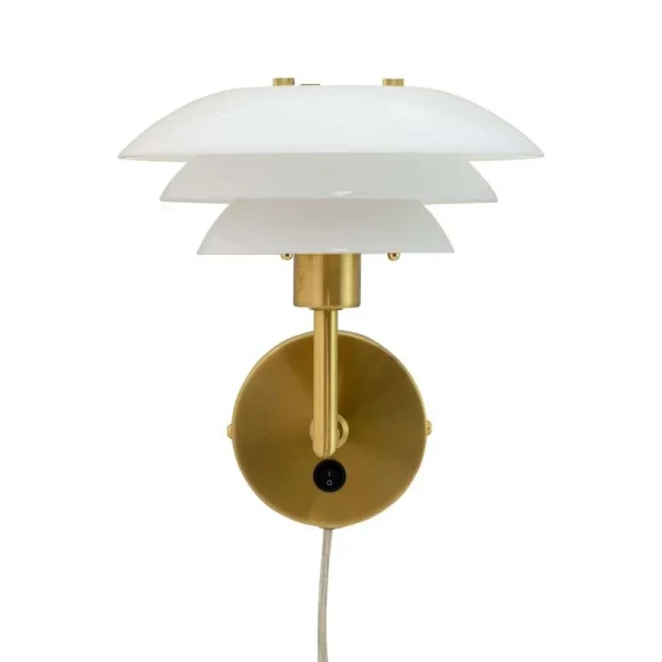 Dyberg Larsen - DL20 Applique Murale Opal/Brass DybergLarsen