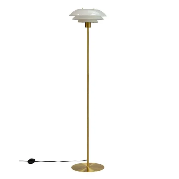 Dyberg Larsen - DL31 Lampadaire Opal/Brass DybergLarsen