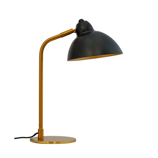Dyberg Larsen - Futura Lampe de Table Small Black/Brass DybergLarsen