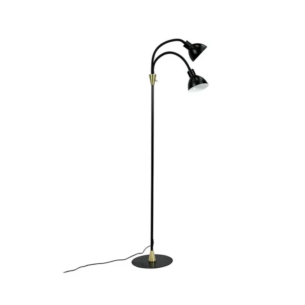Dyberg Larsen - Lilje Lampadaire Noir/Laiton DybergLarsen