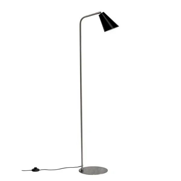 Dyberg Larsen - Oswald Lampadaire Black/Steel DybergLarsen