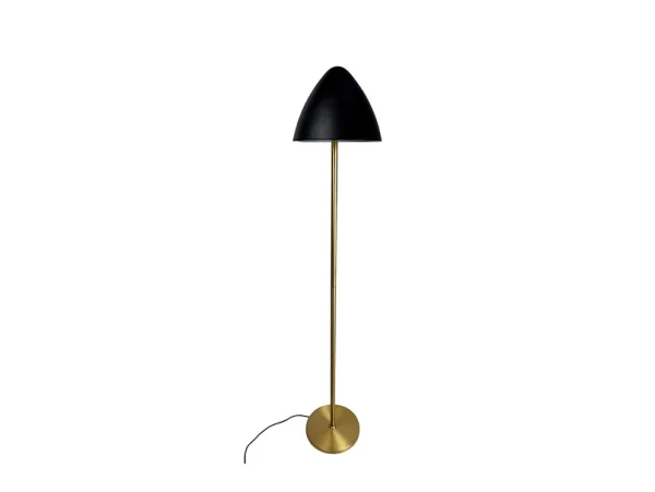 Dyberg Larsen - Oulu Lampadaire Black/Brass DybergLarsen