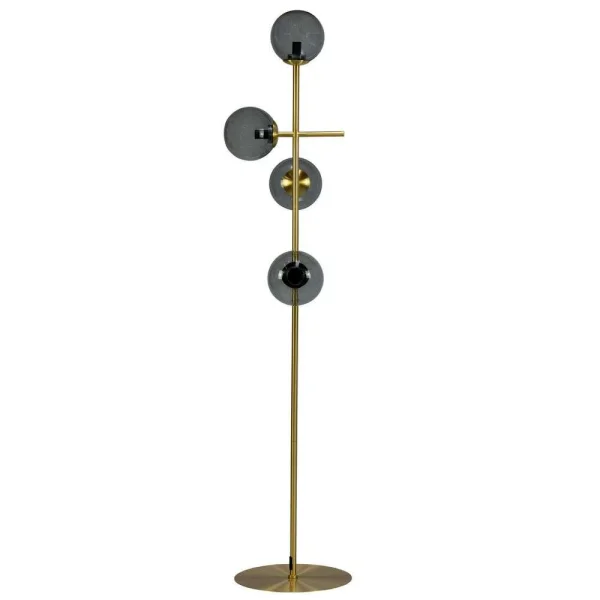 DybergLarsen - Como Lampadaire smoke/brass