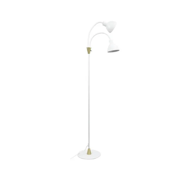 DybergLarsen - Lilje Lampadaire Blanc/Laiton