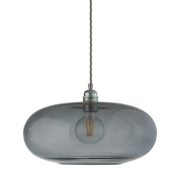 EBB & FLOW Horizon Lampe à suspension Ø 36 cm Fumé gris