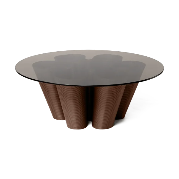 Ekbacken Studios Table basse Anemone Ø110 cm Chocolate