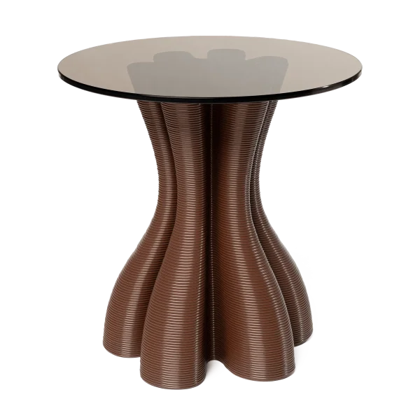 Ekbacken Studios Table d'appoint Anemone Ø50 cm Chocolate