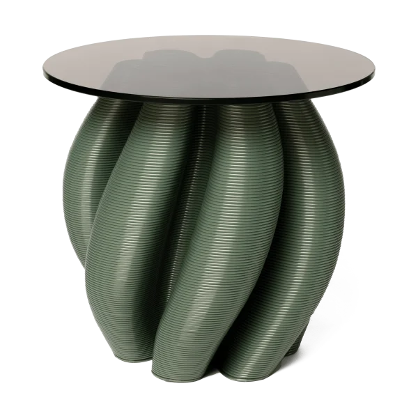 Ekbacken Studios Table d'appoint Water lily Ø50 cm Olive