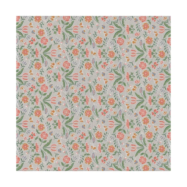 Ekelund Linneväveri Nappe Blomglänta 145x145 cm Multi