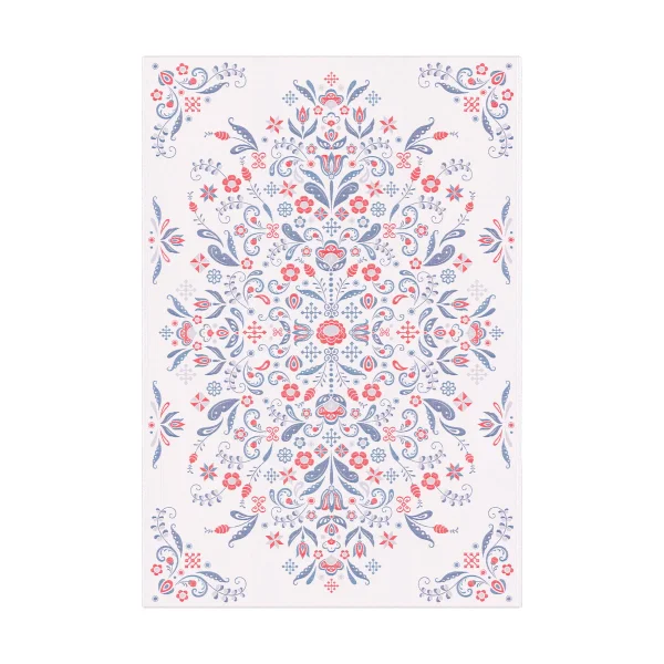 Ekelund Linneväveri Nappe Torplyckan 145x210 cm Multi