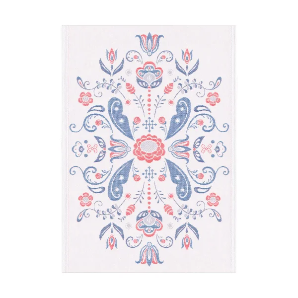 Ekelund Linneväveri Nappe Torplyckan 145x250 cm Rouge