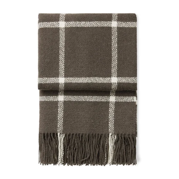 Elvang Denmark Plaid Tartan 130x190 cm Mocca