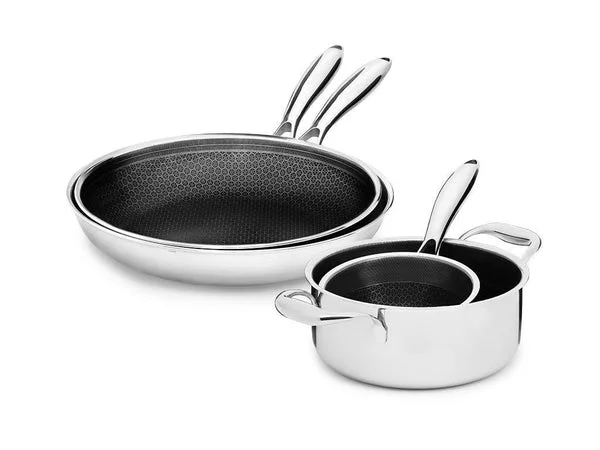 Ensemble de casseroles/poêles mixtes - 4 pièces