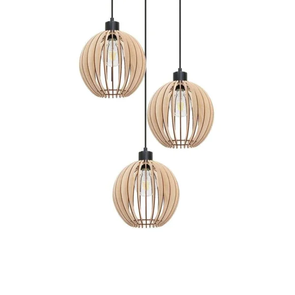 Envostar - Clay Cluster Suspension Black/Wood