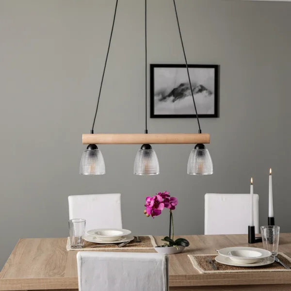 Envostar - Tisan 3 Suspension Clear/Wood