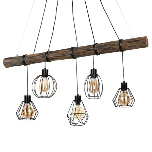 Envostar - Various 5 Suspension Dark Pine Wood